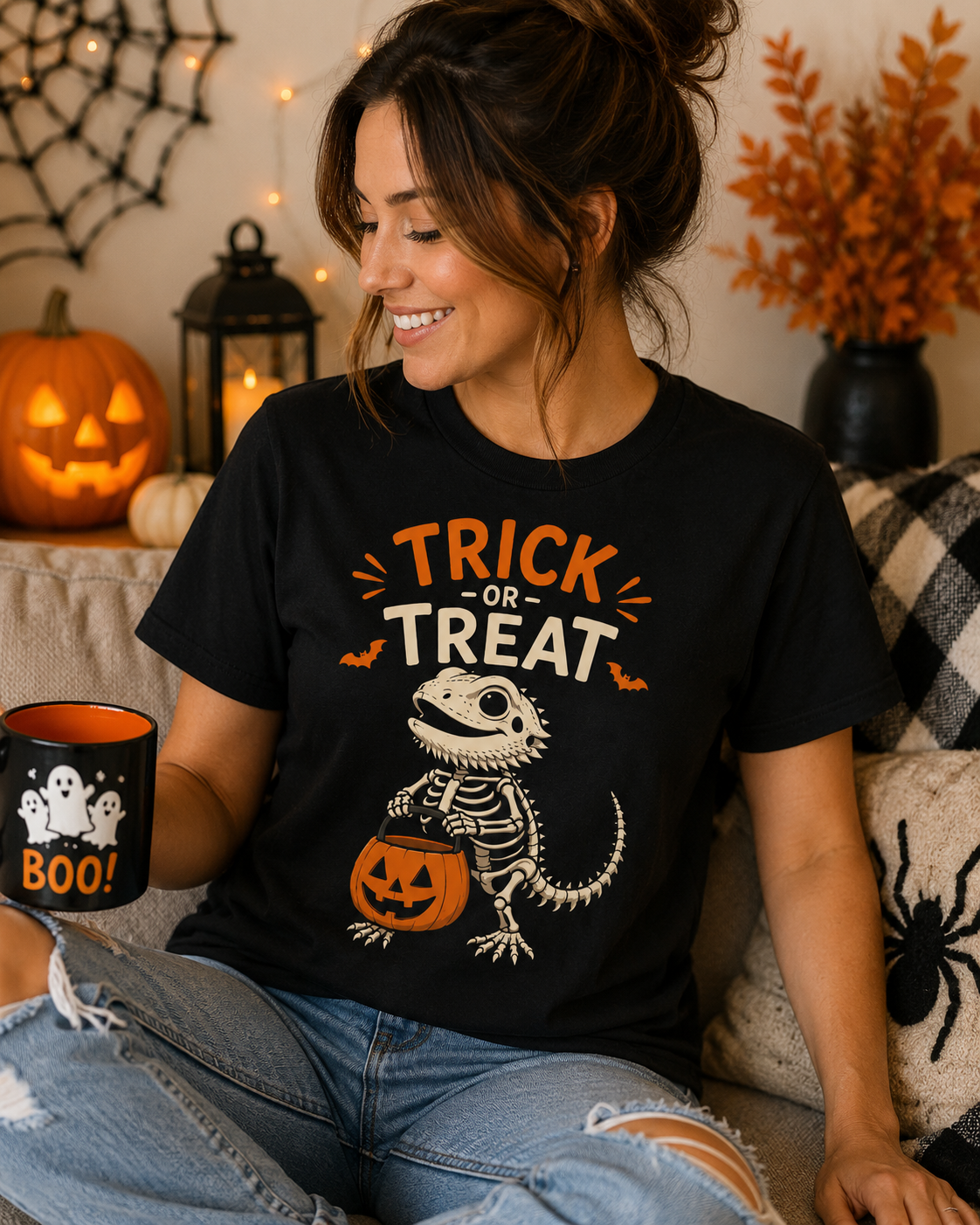 Fall & Halloween Reptile Shirts and Bags Collection