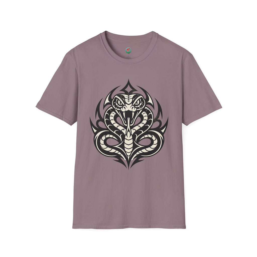 Snake Tribal T-Shirt — Fierce Cobra Graphic Tee