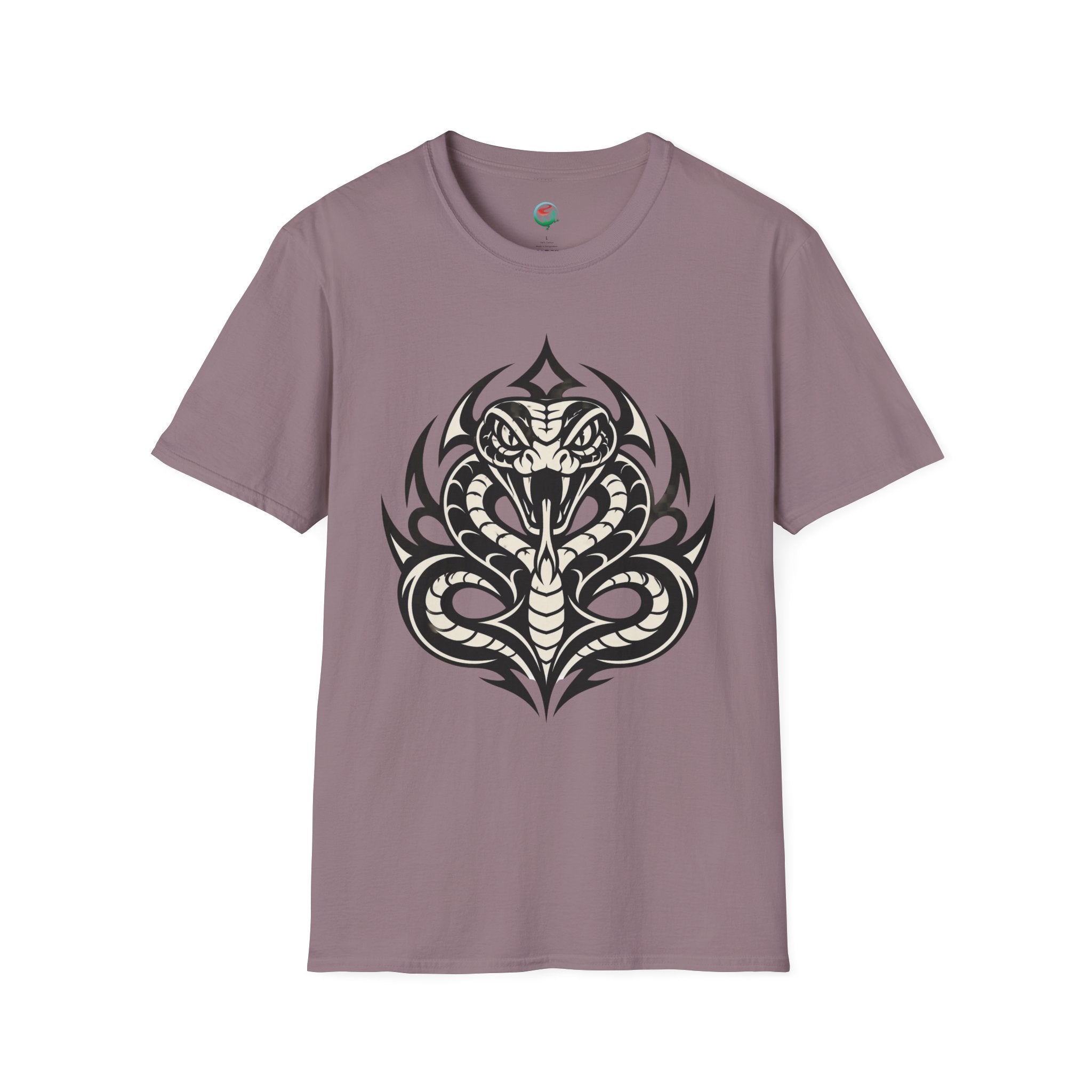Snake Tribal T-Shirt — Fierce Cobra Graphic Tee