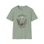 Moonlit Gecko T-Shirt — Celestial Gecko Graphic Tee