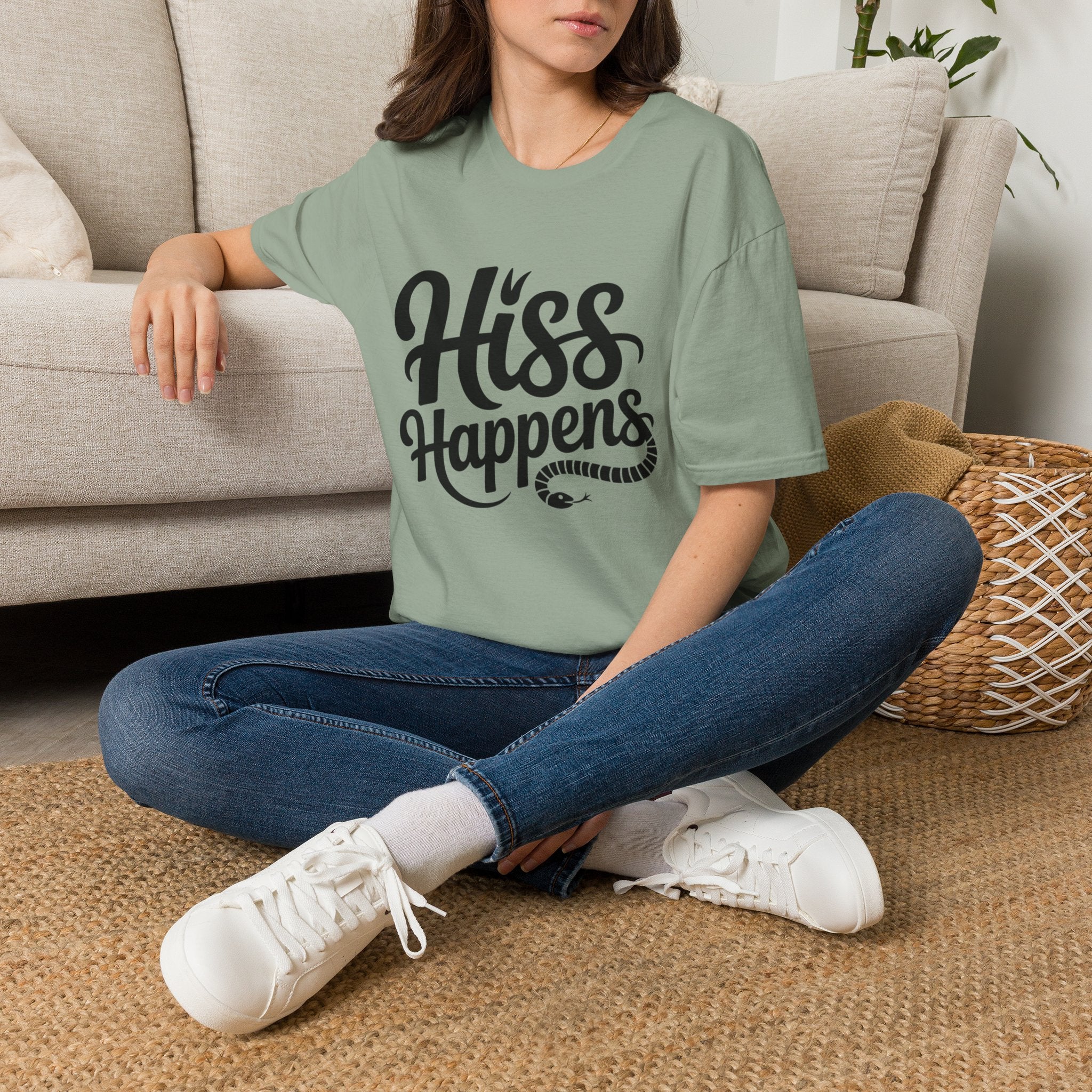 Hiss Happens T-Shirt — Funny Snake Lover Tee