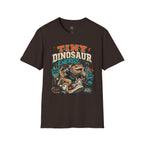 Tiny Dinosaur Energy Bearded Dragon Retro Graphic T-Shirt