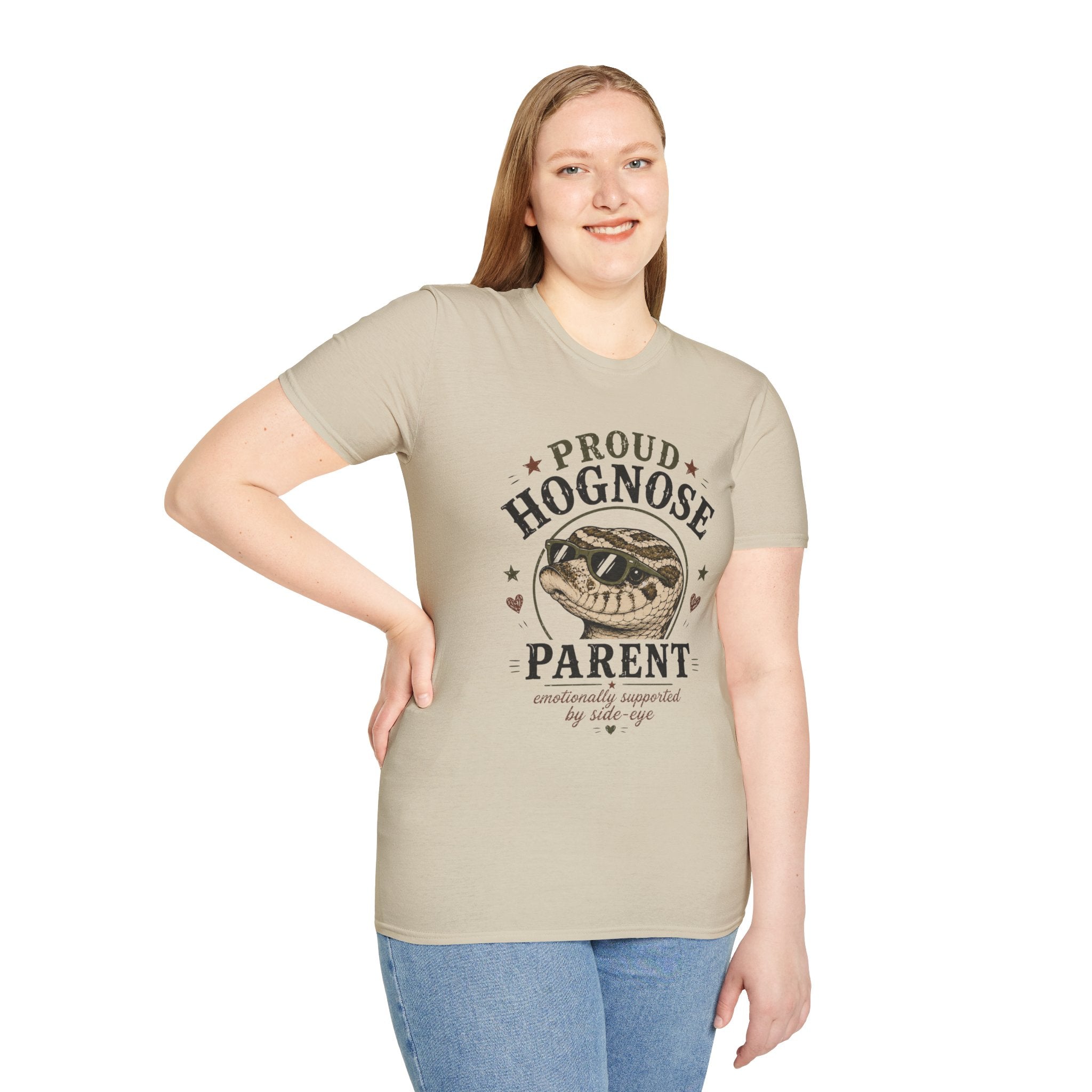 Hognose T-Shirt — "Proud Hognose Parent" Vintage Snake Lover Tee