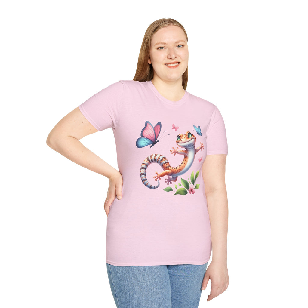 Butterfly Leopard Gecko T-Shirt | Cute Gecko Lover Tee