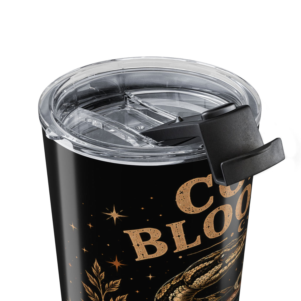 Cold Blooded. Hot Coffee. Insulated Reptile Travel Tumbler