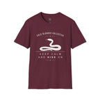 Cold Blooded Collective Snake T-Shirt — "Keep Calm and Hiss On" Graphic Tee