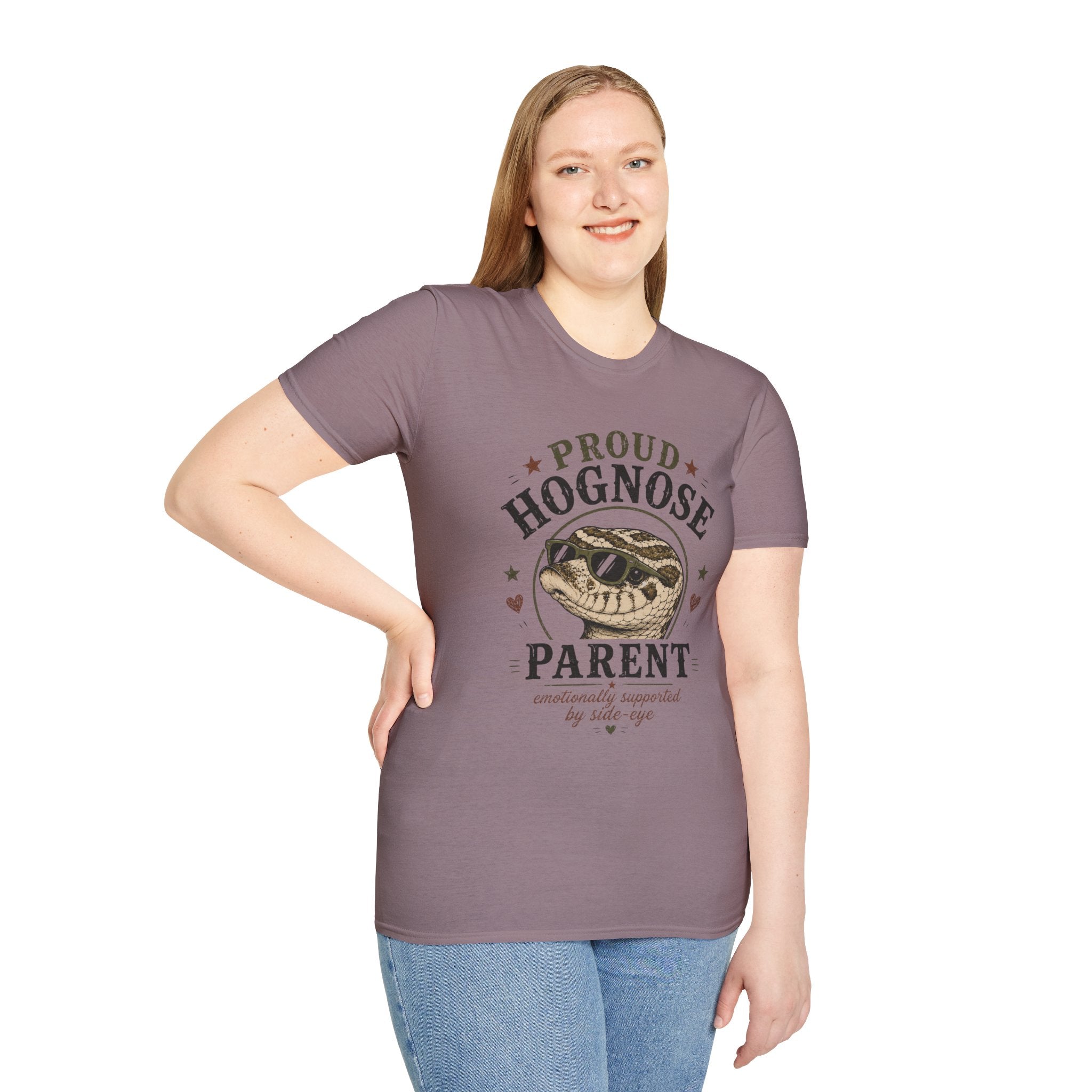 Hognose T-Shirt — "Proud Hognose Parent" Vintage Snake Lover Tee
