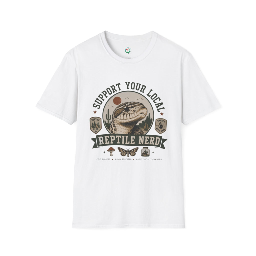 Support Your Local Reptile Nerd T-Shirt