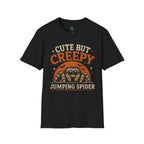 Cute But Creepy Jumping Spider T-Shirt — Funny Halloween Spider Tee