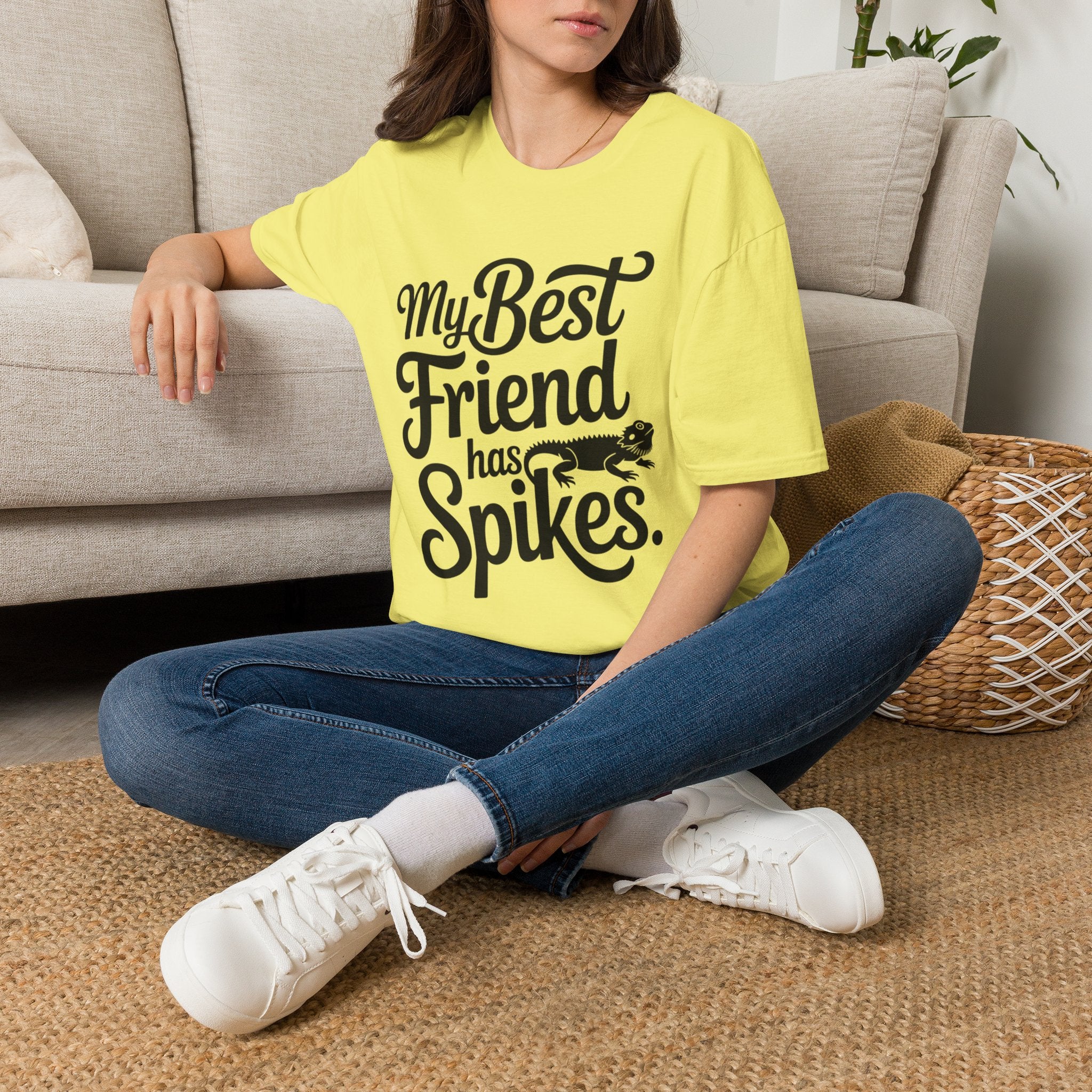 My Best Friend Has Spikes Bearded Dragon T-Shirt