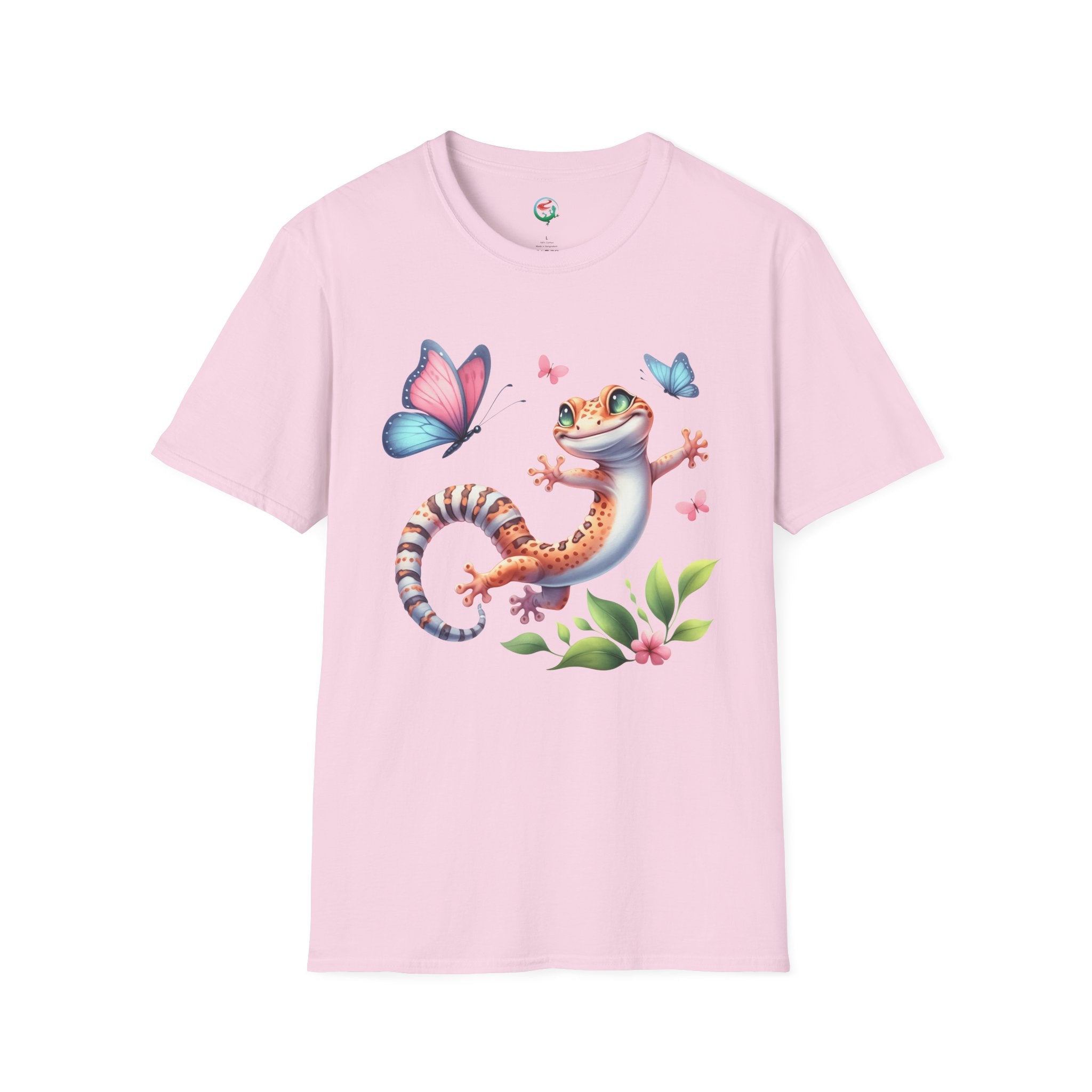 Butterfly Leopard Gecko T-Shirt | Cute Gecko Lover Tee