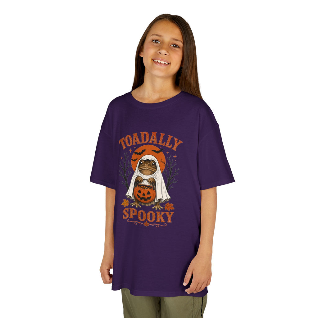 Kids T-Shirt — 'Toadally Spooky' Halloween Toad Costume Tee
