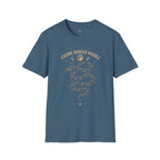 Cosmic Danger Noodle T-Shirt — Vintage Celestial Snake Tee