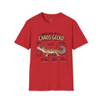 Chaos Gecko Anatomy T-Shirt — Funny Leopard Gecko Pet Owner Tee