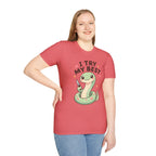 T-Shirt — Cute 'I Try My Best' Snake Graphic Tee