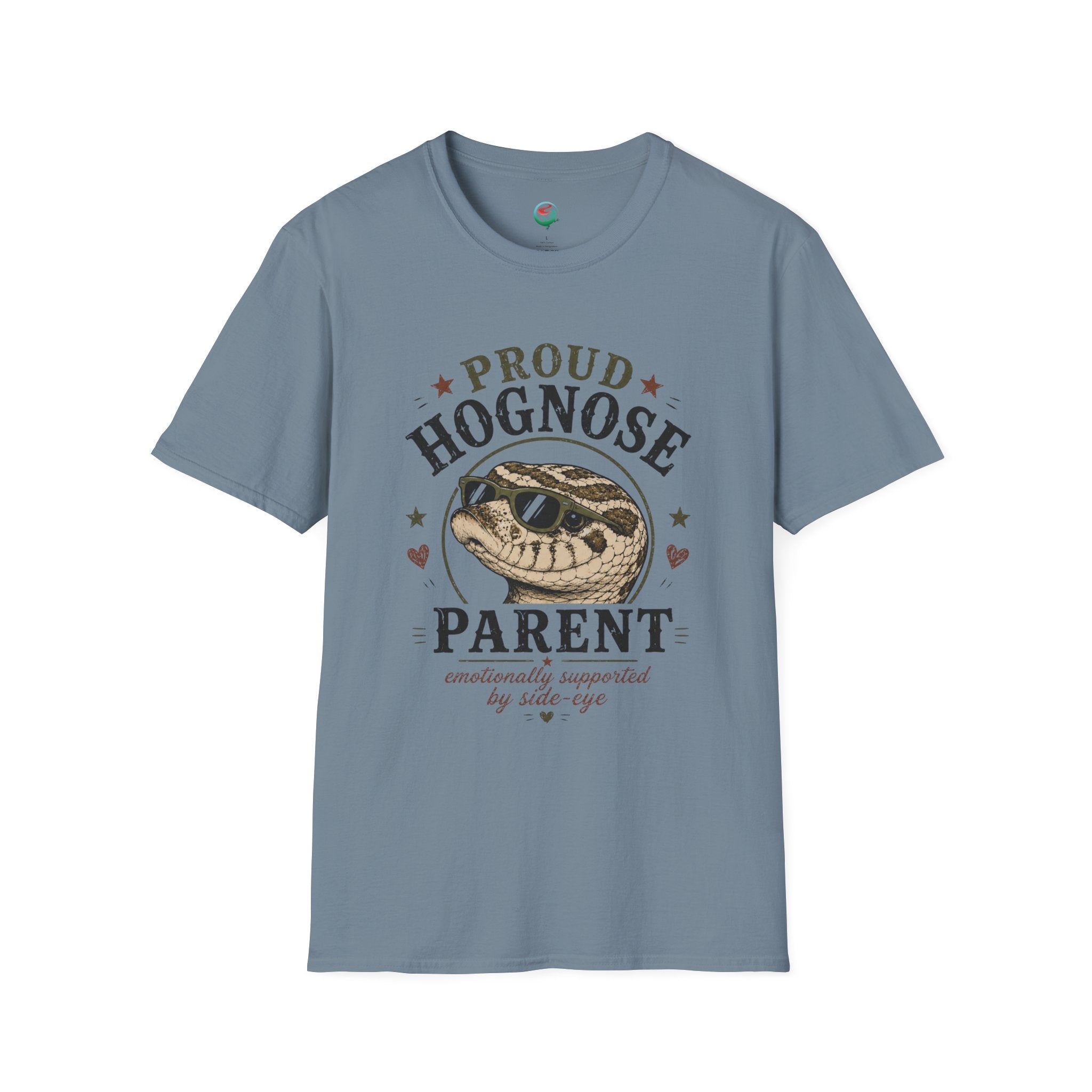 Hognose T-Shirt — "Proud Hognose Parent" Vintage Snake Lover Tee