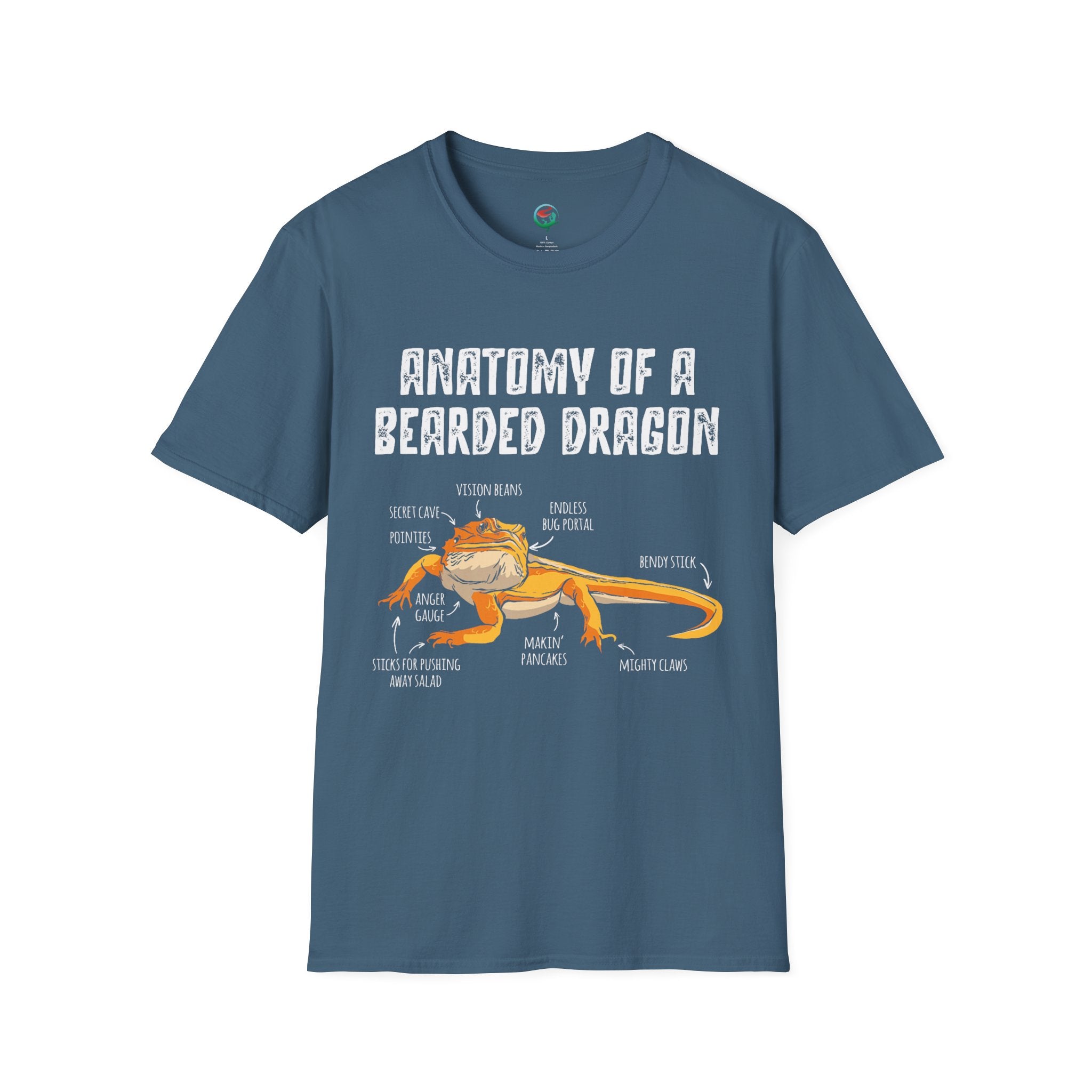 Anatomy of a Bearded Dragon T-Shirt