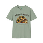 Nerdy Nibbler – Read. Snack. Repeat. Jumping Spider Graphic T-Shirt