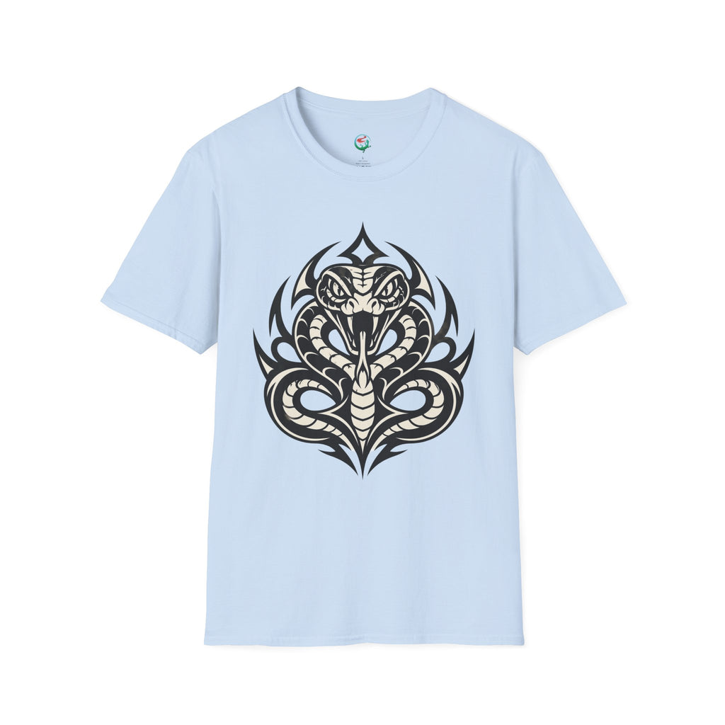 Snake Tribal T-Shirt — Fierce Cobra Graphic Tee