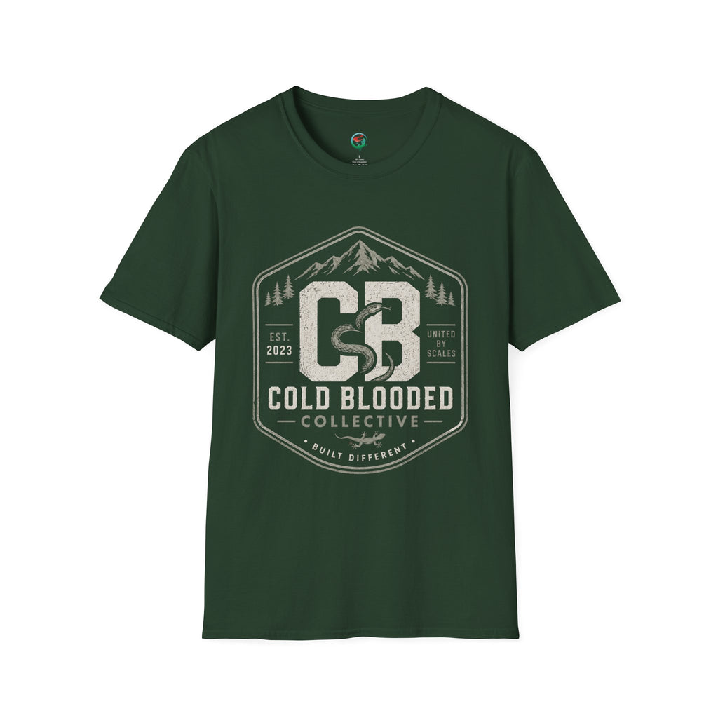 Cold Blooded Collective – Built Different Reptile Graphic T-Shirt