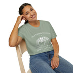 Jumping Spider T‑Shirt — "Cold Blooded Collective: Small But Not Afraid"