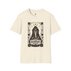 Serpent Seer T-Shirt — Mystical Cobra & Moon Phase Graphic Tee