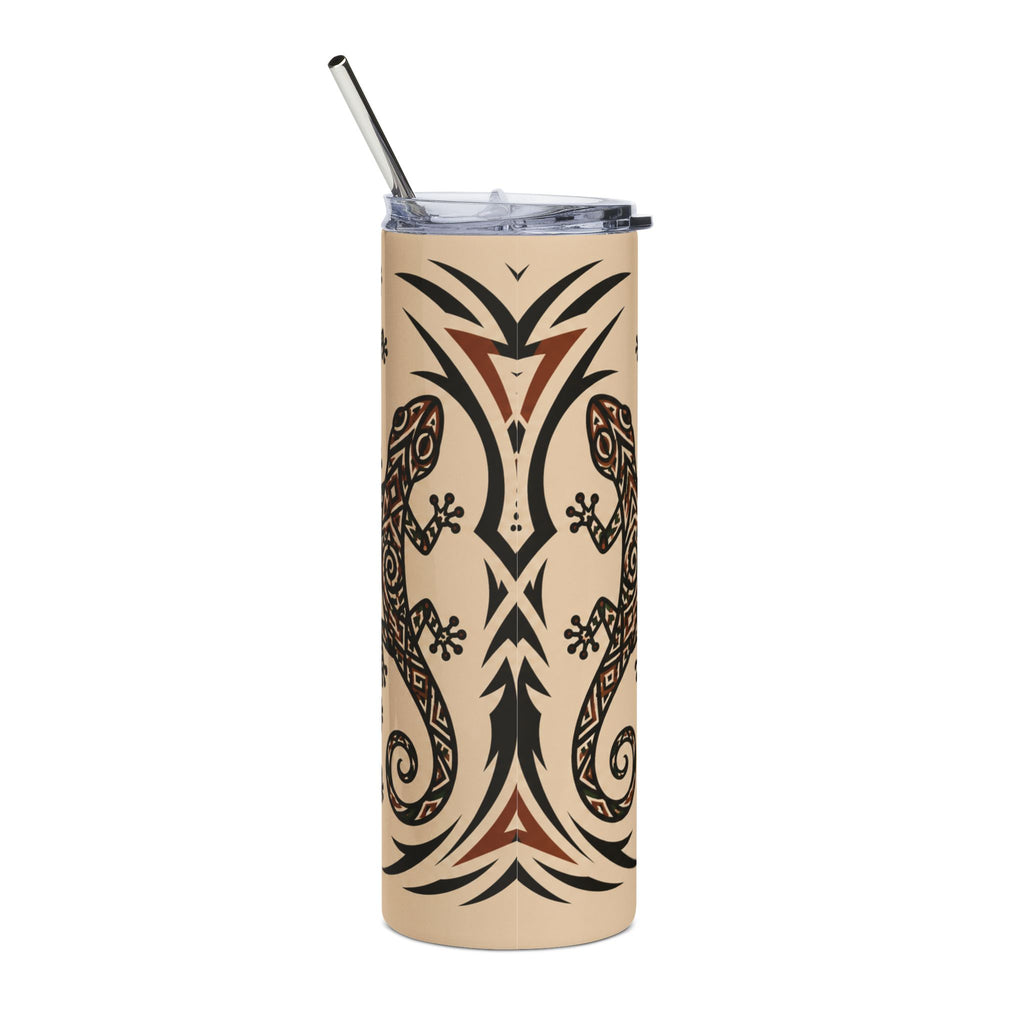 Love My Gecko Tribal Stainless Steel 20 oz Tumbler