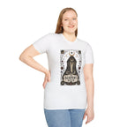 Serpent Seer T-Shirt — Mystical Cobra & Moon Phase Graphic Tee
