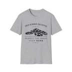 Snake Graphic T-Shirt — "Cold Blooded Collective" Respect The Snake Tee