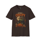 Stay Creepy Iguana Halloween Shirt | Funny Reptile Spooky Season Tee