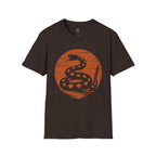 Vintage Rattlesnake Sunset Shirt | Western Snake Graphic Tee