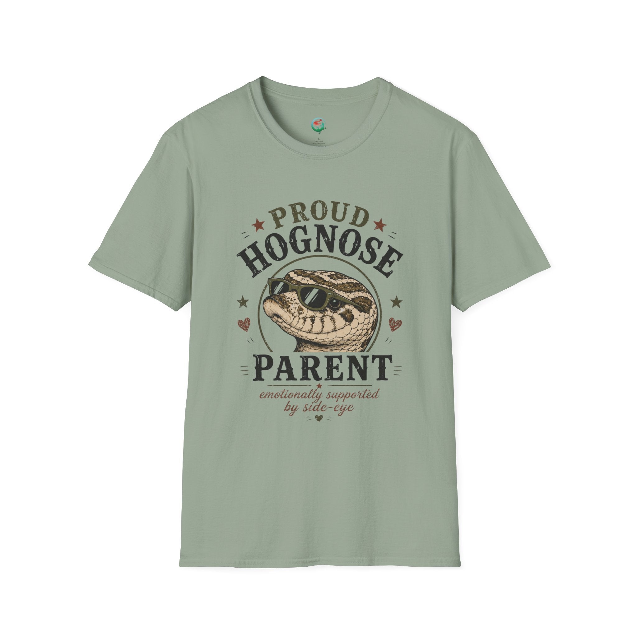 Hognose T-Shirt — "Proud Hognose Parent" Vintage Snake Lover Tee