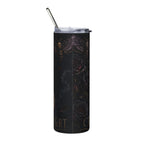 20oz Tumbler — Gothic Moon & Bearded Dragon Stainless Steel Travel Cup