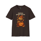 Pumpkin Bearded Dragon T-Shirt — Cute Fall Halloween Reptile Tee