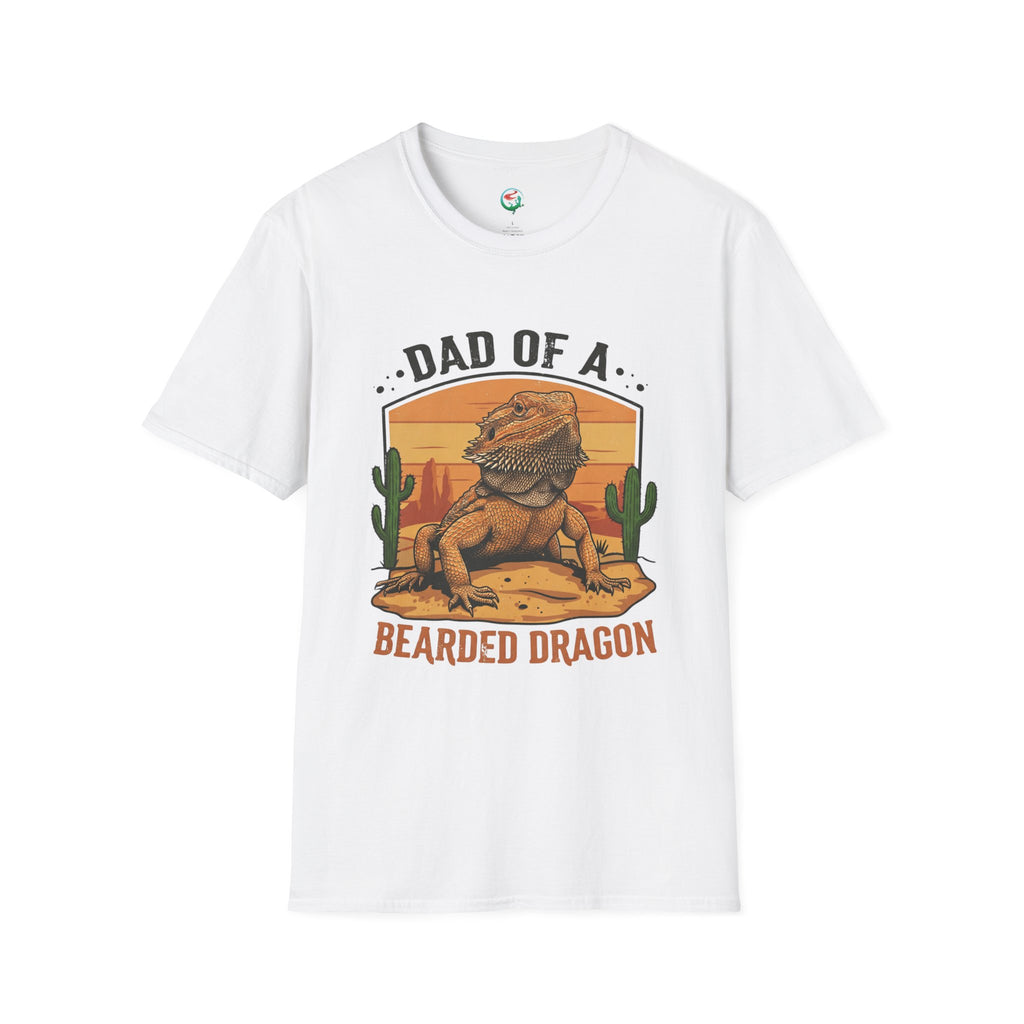 Dad of a Bearded Dragon T-Shirt — Funny Reptile Dad Gift