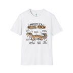 Chaos Gecko Anatomy T-Shirt — Funny Leopard Gecko Pet Owner Tee