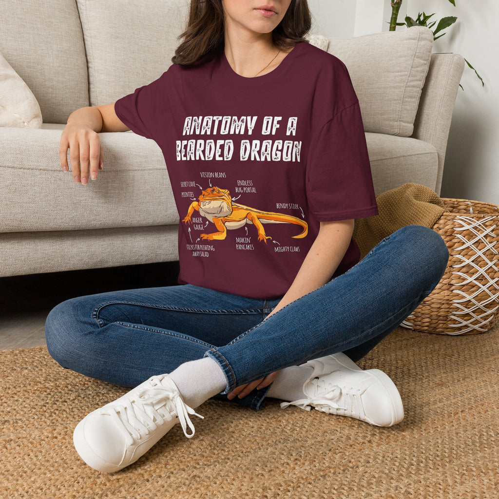 Anatomy of a Bearded Dragon T-Shirt