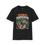 Tiny Dinosaur Energy Bearded Dragon Retro Graphic T-Shirt