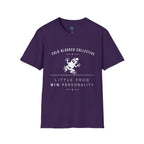 Cold Blooded Collective Frog T-Shirt — 'Little Frog Big Personality' Graphic Tee