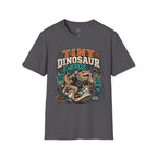 Tiny Dinosaur Energy Bearded Dragon Retro Graphic T-Shirt