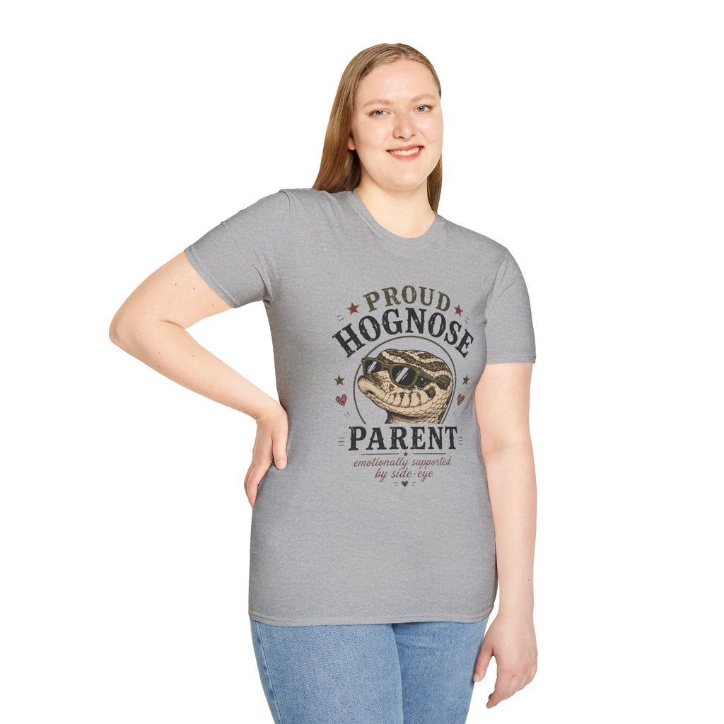 Hognose T-Shirt — "Proud Hognose Parent" Vintage Snake Lover Tee