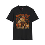 Pumpkin Spice and Reptile Life Shirt | Cute Bearded Dragon Fall Tee