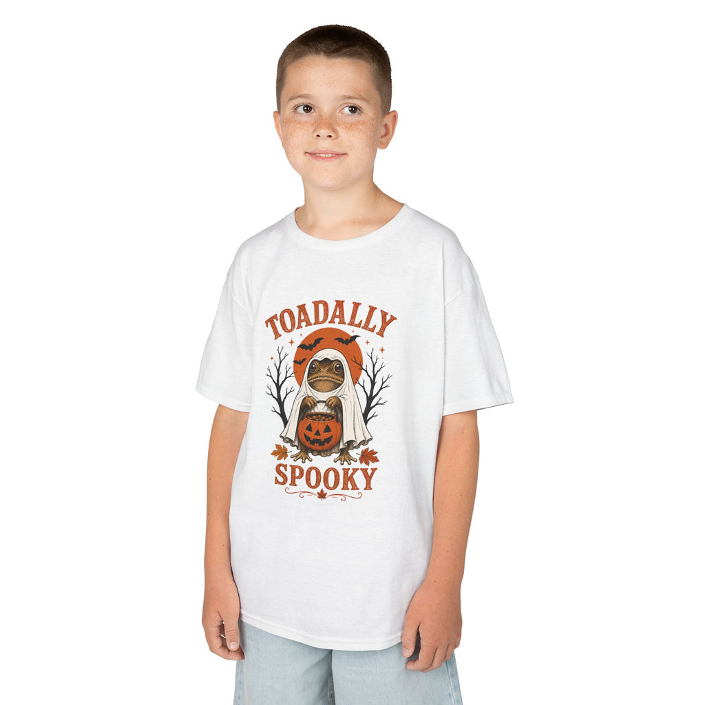 Kids T-Shirt — 'Toadally Spooky' Halloween Toad Costume Tee
