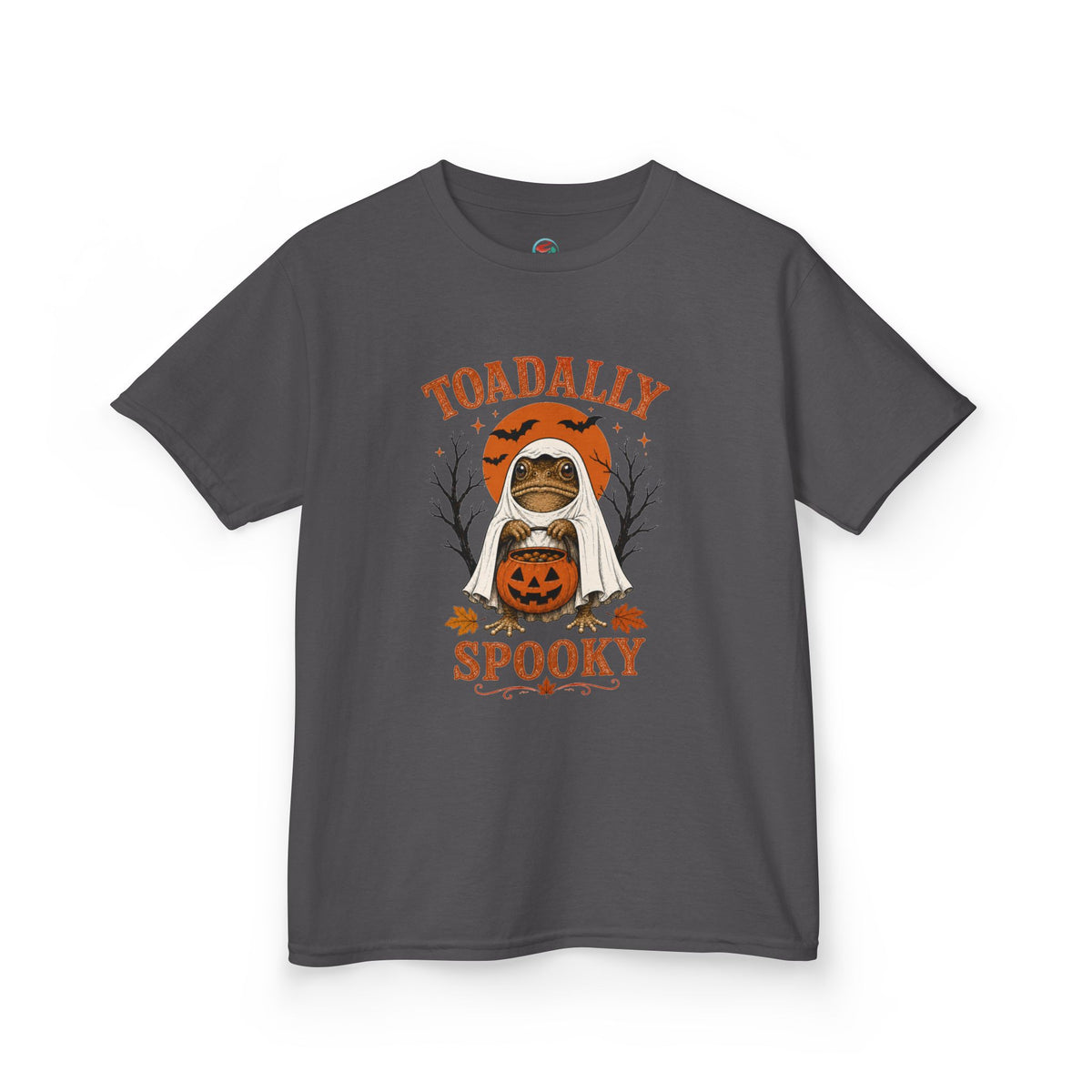 Kids T-Shirt — 'Toadally Spooky' Halloween Toad Costume Tee