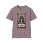 Serpent Seer T-Shirt — Mystical Cobra & Moon Phase Graphic Tee