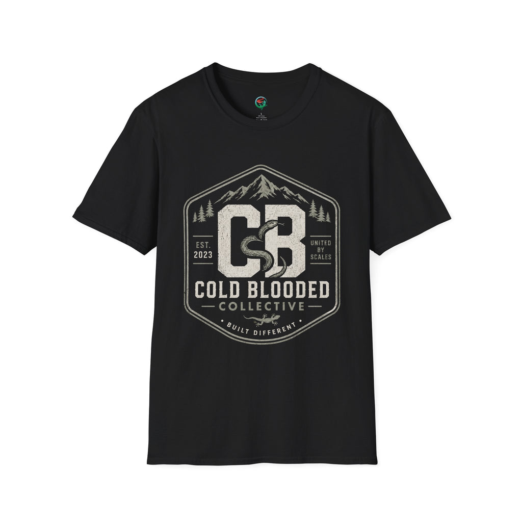 Cold Blooded Collective – Built Different Reptile Graphic T-Shirt