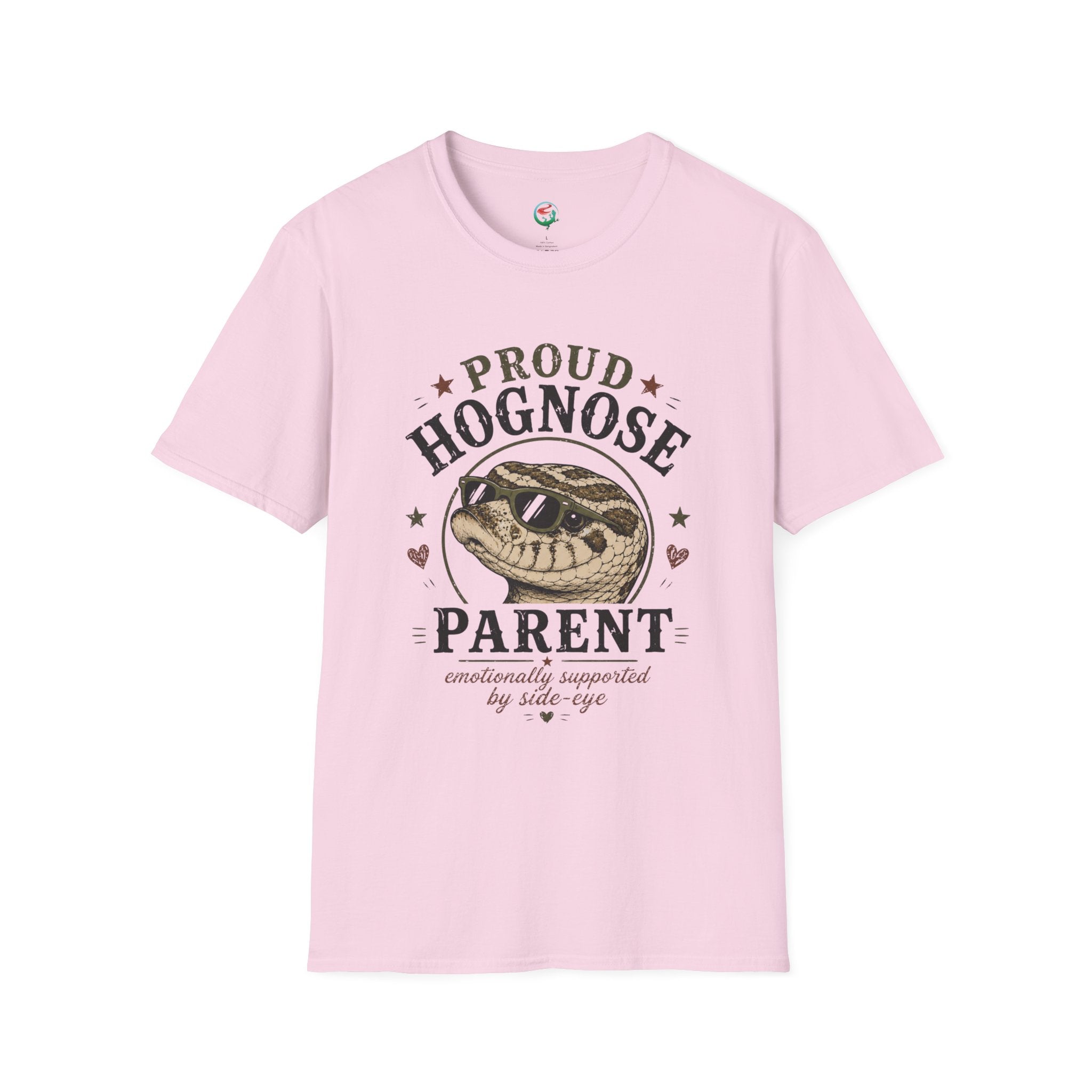 Hognose T-Shirt — "Proud Hognose Parent" Vintage Snake Lover Tee