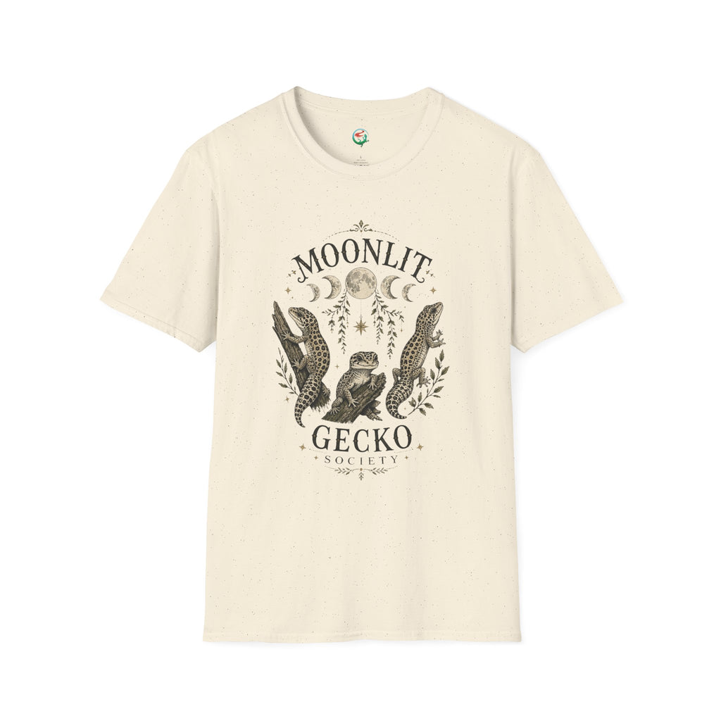 Moonlit Gecko T-Shirt — Celestial Gecko Graphic Tee