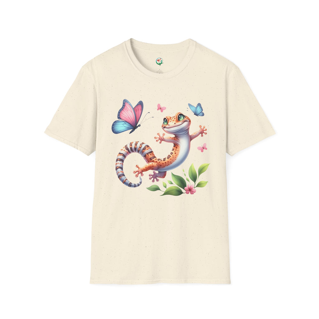 Butterfly Leopard Gecko T-Shirt | Cute Gecko Lover Tee