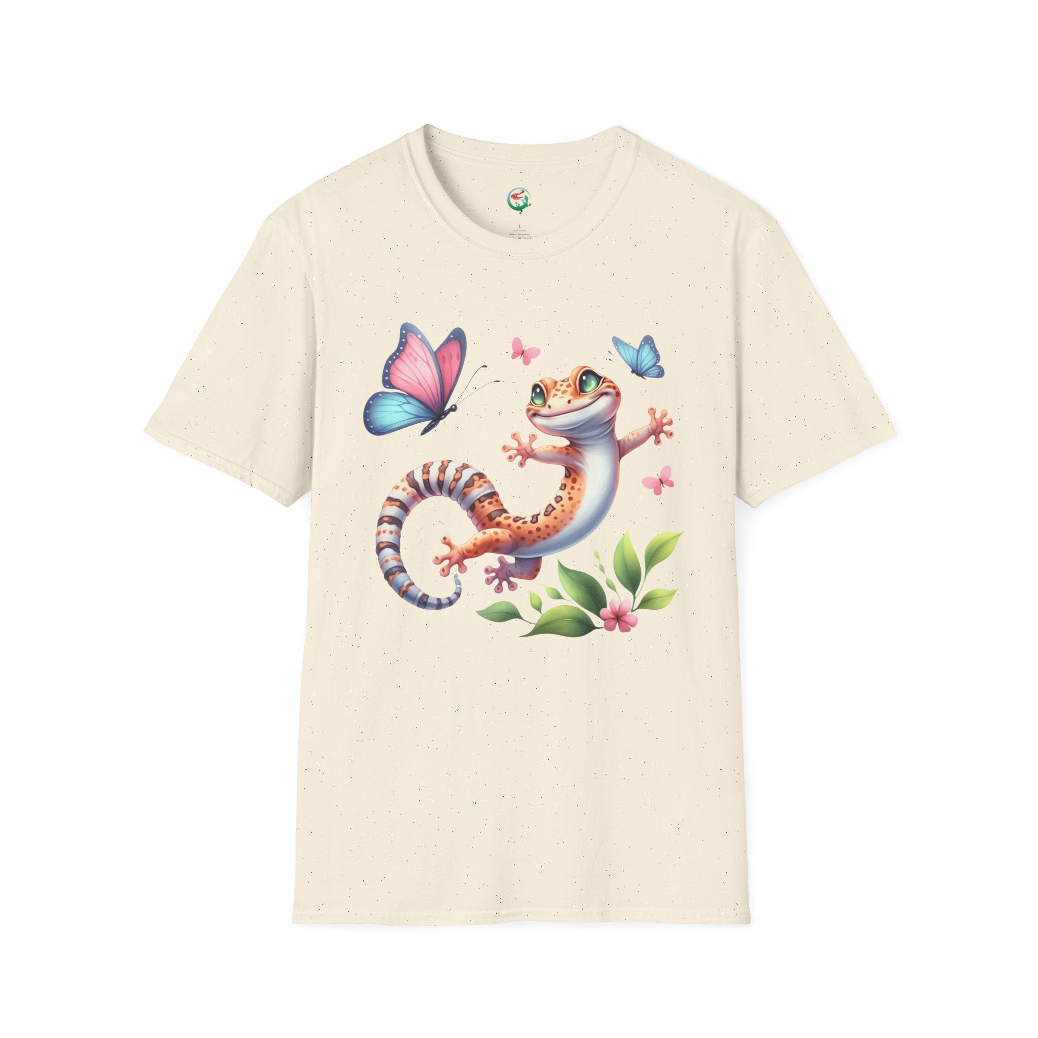 Butterfly Leopard Gecko T-Shirt | Cute Gecko Lover Tee
